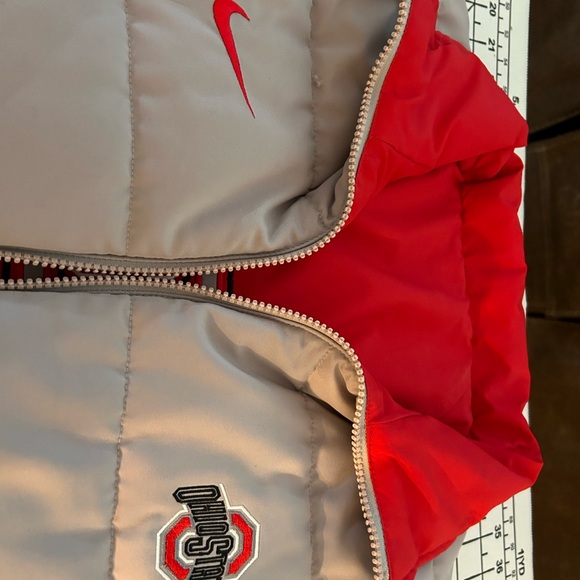 Ohio State Nike jacket Men’s medium reversible like new excellent condition - Picture 11 of 16
